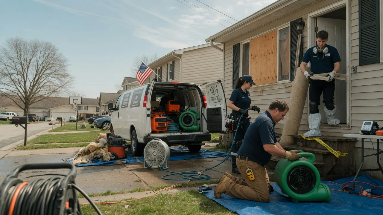 Water Damage Restoration in Wyco, WV near me